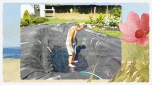 Мини пруд своими руками