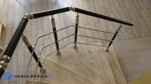 СБОРНЫЕ ПЕРИЛА / ИЗ НЕРЖАВЕЙКИ И ДЕРЕВА #ВАШИПЕРИЛА