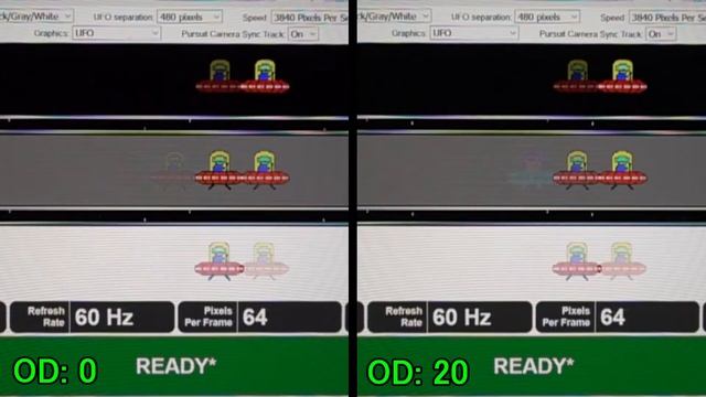 ASUS TUF Gaming VG27AQ　60Hz時のオーバードライブ別 応答速度比較 смотреть онлайн
