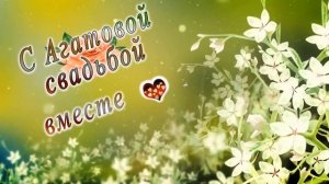 С Агатовой свадьбой вместе 14 лет