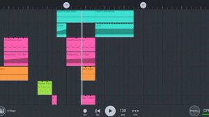 Сделал трек в стиле 16 bit в Fl studio mobile