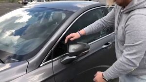 Как сложить зеркало заднего вида? Ford Fusion USA