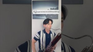 "Le Grand Tango" but it’s on the bassoon