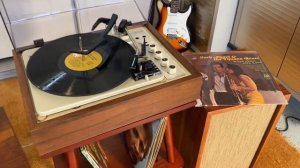 KLH Model Eleven Record Player paired with KLH Model Six Speakers....