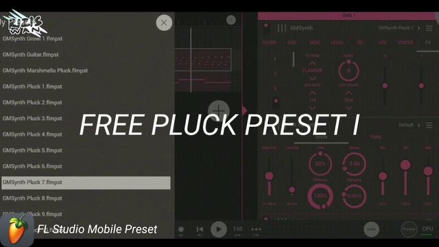 FREE PLUCK PRESETS - FL Studio Mobile смотреть онлайн