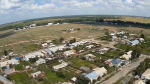 Над Беловкой и каналом Иртыш-Караганда