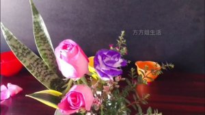 🌹Rose and Eustoma Lisianthus Feelings are eternal 🌹當玫瑰花與洋桔梗一起時 代表永恆不變