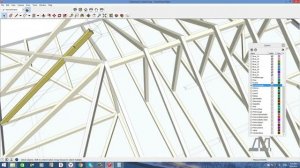 Расчёт  кровли в SketchUp