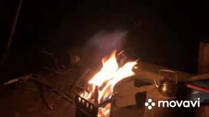 Ночевка в лесу. Гроза.