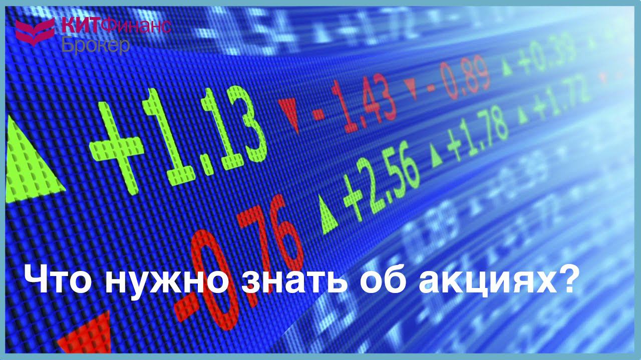Что нужно знать об акциях?