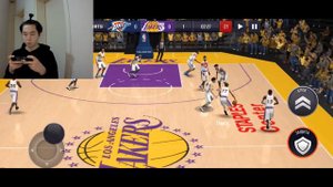 NBA LIVE MOBILE. КАК ПРОКАЧАТЬ СОСТАВ/Играю как не в себя.