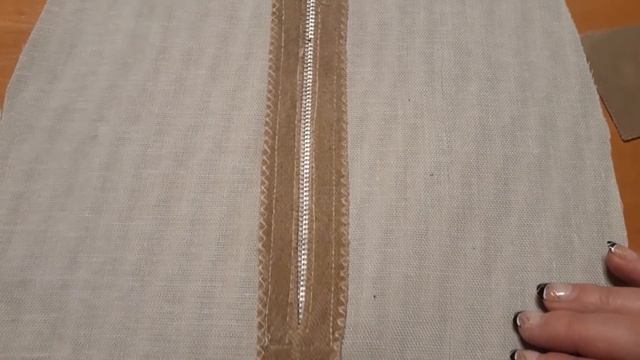 Молния сверху. Как пришить накладную декоративную молнию смотреть онлайн