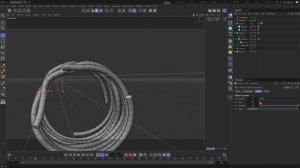 95. Cinema 4D R26: Особенности нового движка симуляции Rope. Как настроить радиус верёвок.