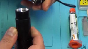 Термопаста GD-900 и УФ маска Mechanic LY-UVH900 с фонариком