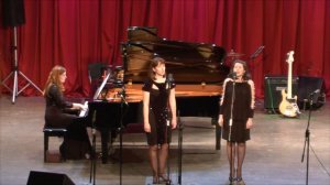 муз. И Чеботаревой, сл. И Ильиной Вечер  исп. Ирина Сергеева, Наталья Иванова конц. Светлана Хохлов