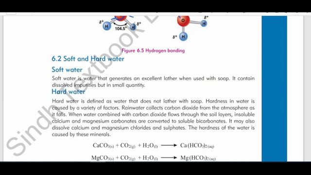 Chap:6 Water || Soft Water And Hard Water | Environmental Chemistry | Class 10 Chemistry Sindh Boar