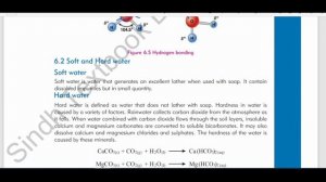 Chap:6 Water || Soft Water And Hard Water | Environmental Chemistry | Class 10 Chemistry Sindh Boar