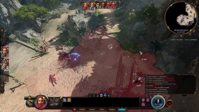 BG3 - Witch Bolt vs Githyanki Patrol смотреть онлайн