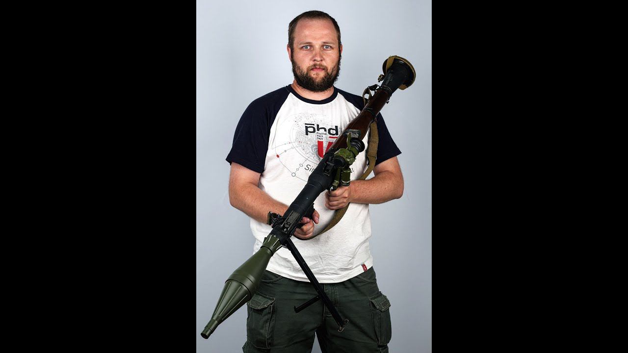 Испытание страйкбольного  РПГ-7 под выстрелы ВОГ25С от  Страйкарт
