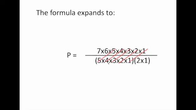 Statistics - 3 - The Binomial Distribution - 3 - Solving a Factorial Formula смотреть онлайн