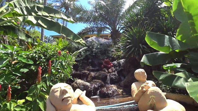 Отель Karona Resort & Spa обзор с басейна. смотреть онлайн