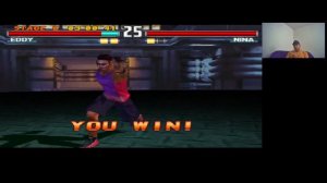 JOGANDO GAME DE LUTA TEKKEN 3 PS1