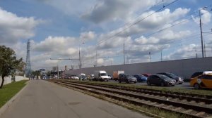 Москва 565 ТРЦ Европолис (бывший Золотой Вавилон) Ростокино, проспект Мира лето утро