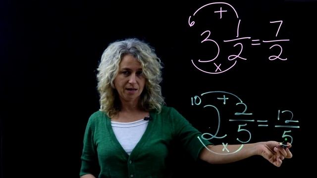 Mixed Number to Improper Fraction смотреть онлайн