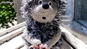 Амигуруми: схема Ёжик из тумана. Игрушки вязаные крючком - Free crochet patterns.