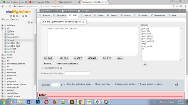 complete website with admin panel, count post  47 of 108