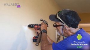 Use Walabot DIY wall scanner- See studs pipes & wires behind your walls