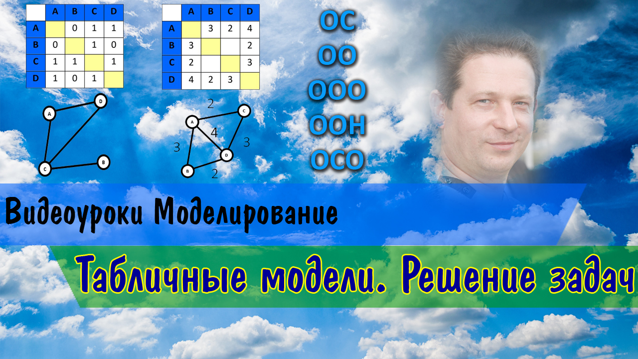 Табличные модели