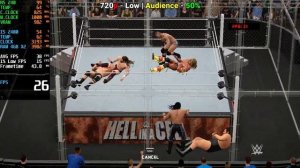 WWE 2K17 | AMD R5 240 + i5 2400 | 720p, 768p, Low