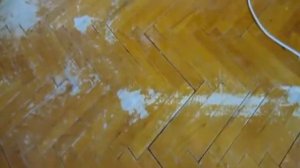 Циклевание старого паркета
