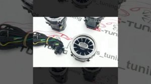 Воздуховоды с подсветкой на Mercedes W205/GLC253 3цв.