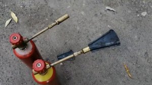 Горелка и баллон СССР