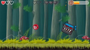 Red Ball 4 - All 3 Boss Epic Battle Rock Boss Ninja Boss Factory Boss