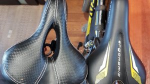 Замена седла на велосипеде