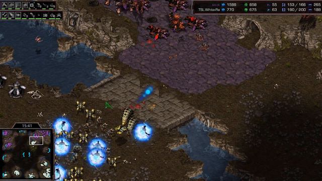 so.ot (Z) v White-Ra (P) on Fighting Spirit - StarCraft - Brood War смотреть онлайн