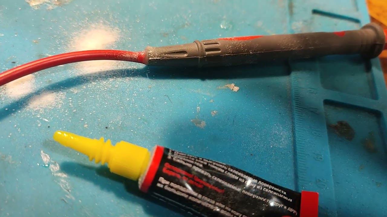 ремонт шнура тестера при помощи клея и соды смотреть онлайн