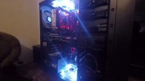 Asus Maximus Hero VII Intel I5 Gaming Rig Build View