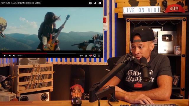 American Rapper FIRST time REACTION to OTYKEN - LEGEND!