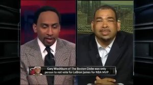 Gary Washburn Talks With Stephen A  On Why He Didn't Vote For LeBron