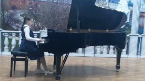 Чистополь Анастасия, 10 лет -  Г. Волленгаупт " Характерная пьеса в форме этюда" соч  22 №3.