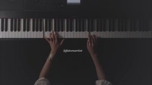 Belki - piano cover by fatima alzobaidy
