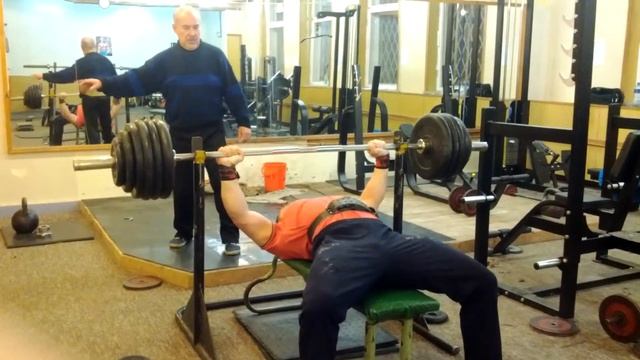 Глазов, "Ритм",жим лёжа 190кг. свой вес 92кг. смотреть онлайн