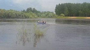 ?Лодочный мотор из бензопилы "Дружба"#2. Испытания на воде.
