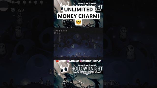 UNLIMITED MONEY CHARM! 🥲 - HOLLOW KNIGHT