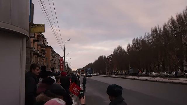 Эстафета Олимпийского огня в Самаре 25.12.13 смотреть онлайн