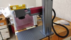 Немного про станки JPT RAYCUS  + съемный сканатор для маркировки